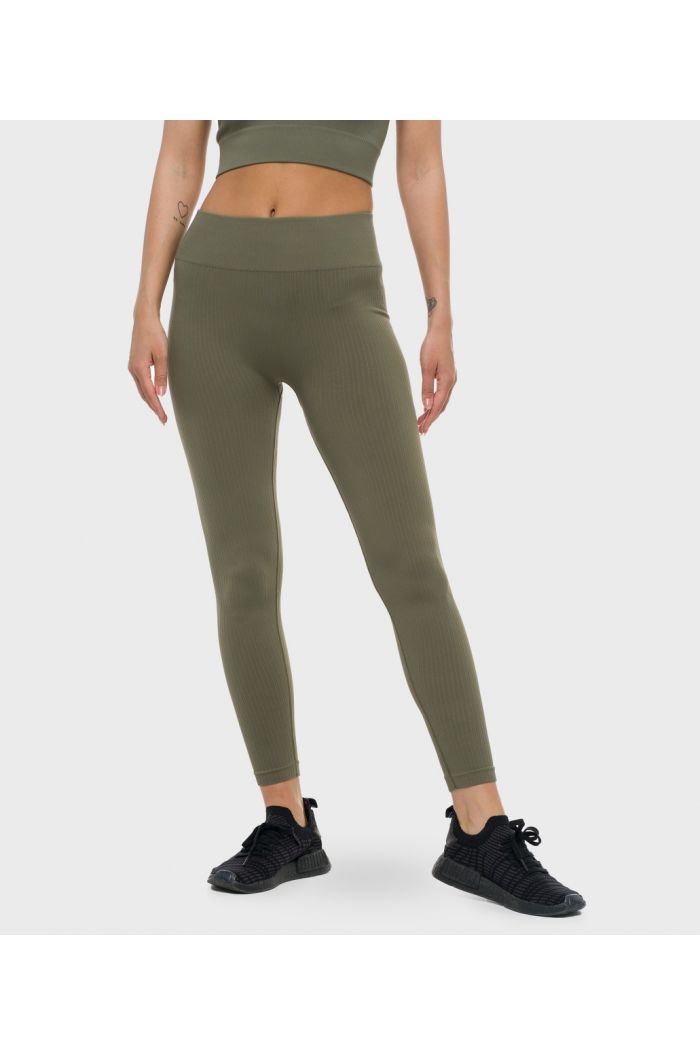 SPORTY LEGGINGS STATE - INFINITY – OLIVE